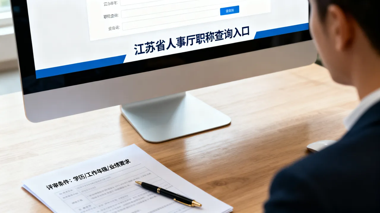 江苏省人事厅职称查询入口在哪,评审需要什么条件?-图2 江苏省人事厅职称查询入口在哪,评审需要什么条件?-图2