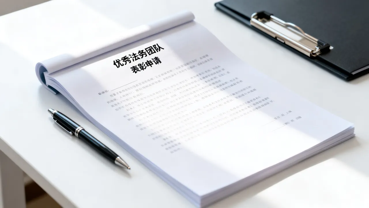 法务嘉奖怎么写？优秀法务团队表彰申请范文