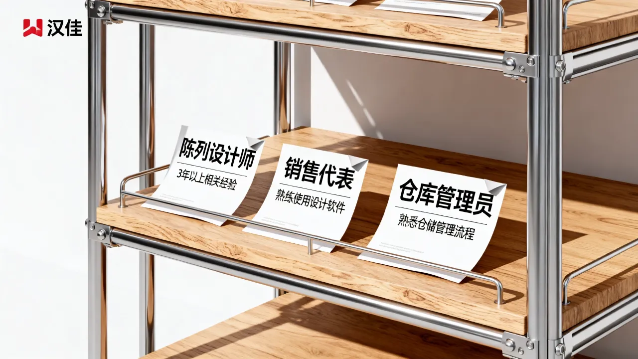 汉佳展示货架最新招聘信息在哪看?招聘岗位有哪些-图2 汉佳展示货架最新招聘信息在哪看?招聘岗位有哪些-图2