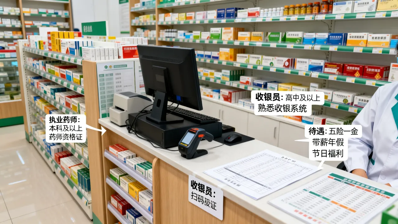 滁州百姓缘药店招聘待遇好不好?有哪些岗位要求?