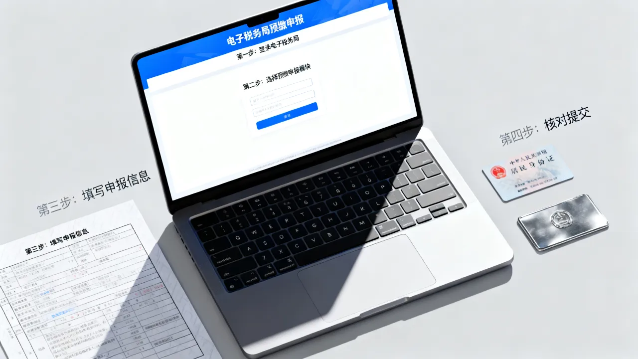 预缴税款如何申报?网上申报操作步骤与注意事项-图3 预缴税款如何申报?网上申报操作步骤与注意事项-图3
