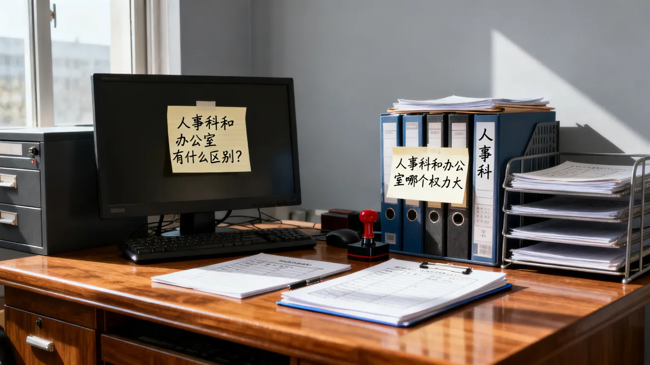 人事科和办公室有什么区别？人事科和办公室哪个权力大