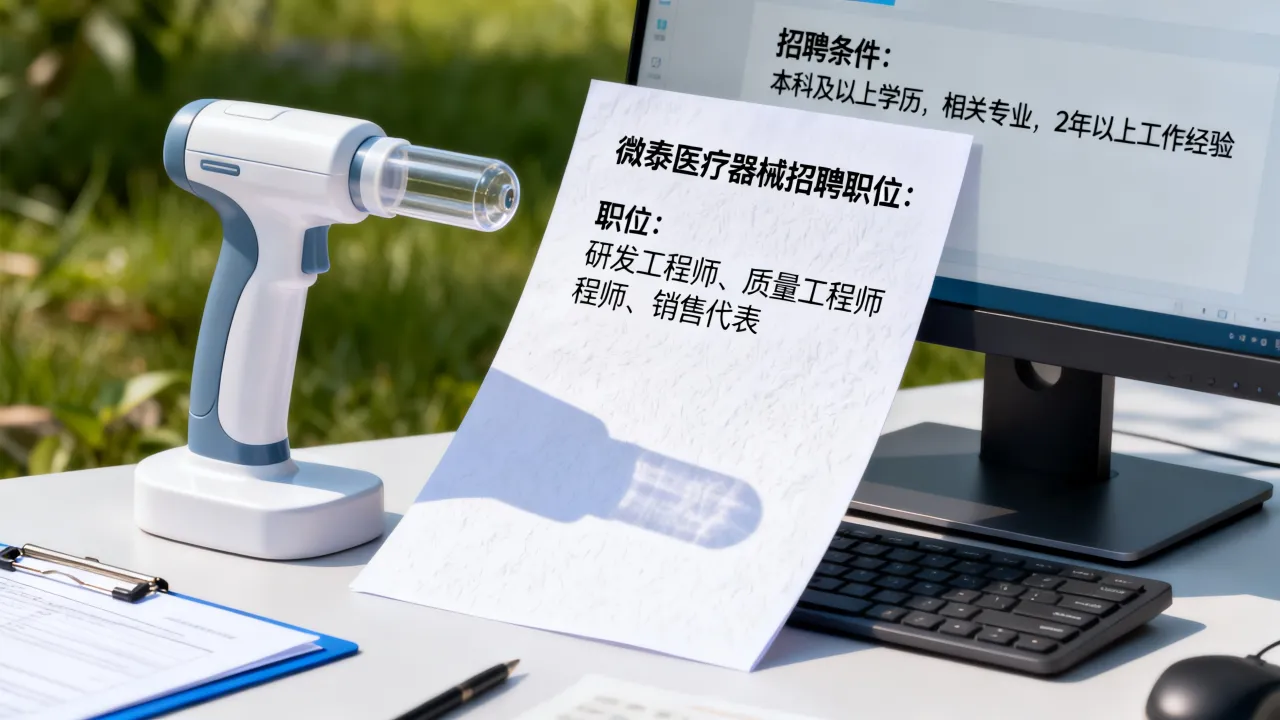 微泰医疗器械招聘职位有哪些?招聘条件是什么