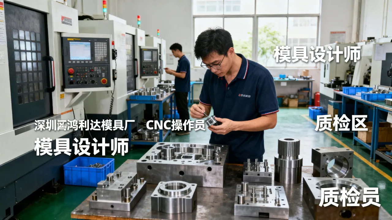 鸿利达模具厂深圳招聘怎么样,深圳模具厂招聘有哪些岗位?-图2 鸿利达模具厂深圳招聘怎么样,深圳模具厂招聘有哪些岗位?-图2