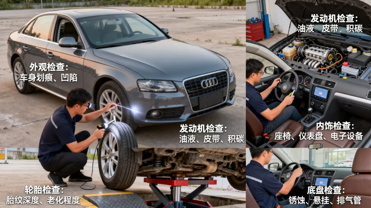 车怎么自我评估?二手车车况检查步骤有哪些?-图1 车怎么自我评估?二手车车况检查步骤有哪些?-图1