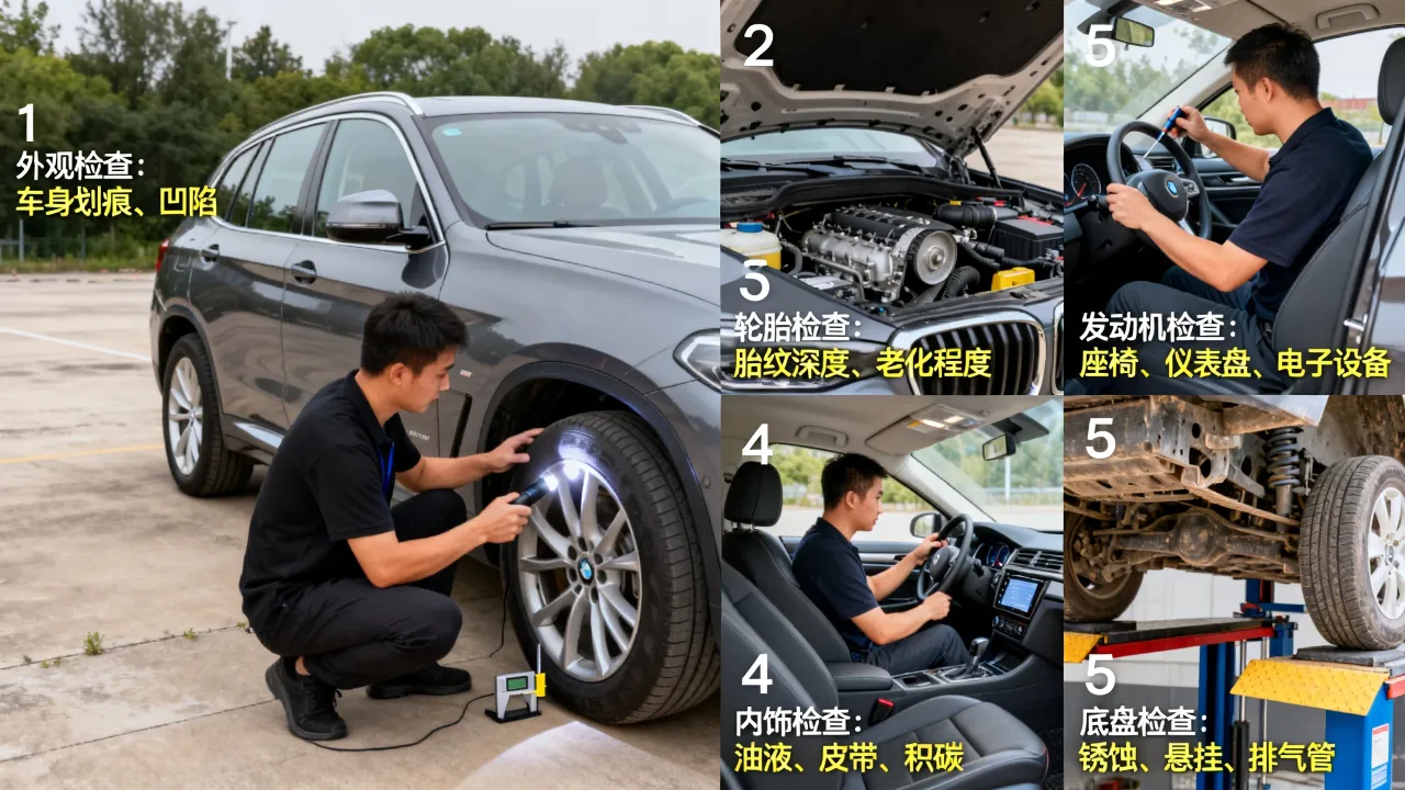 车怎么自我评估?二手车车况检查步骤有哪些?-图3 车怎么自我评估?二手车车况检查步骤有哪些?-图3