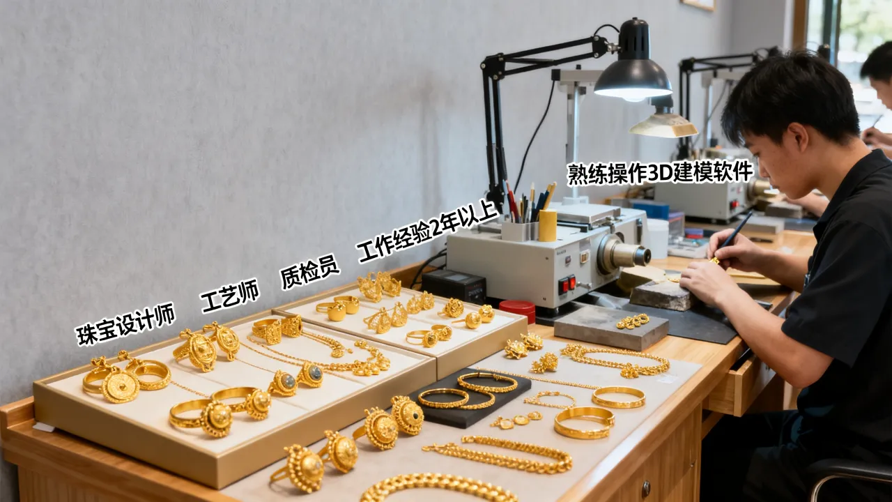 同心黄金首饰厂招聘吗,现在有哪些岗位在招人?-图3 同心黄金首饰厂招聘吗,现在有哪些岗位在招人?-图3