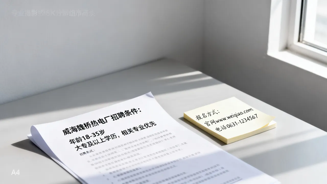 威海魏桥热电厂招聘条件是什么,怎么报名?