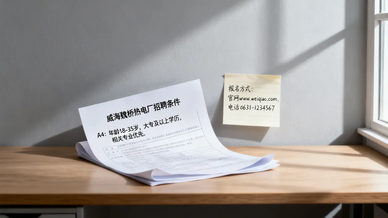 威海魏桥热电厂招聘条件是什么，怎么报名？-图2