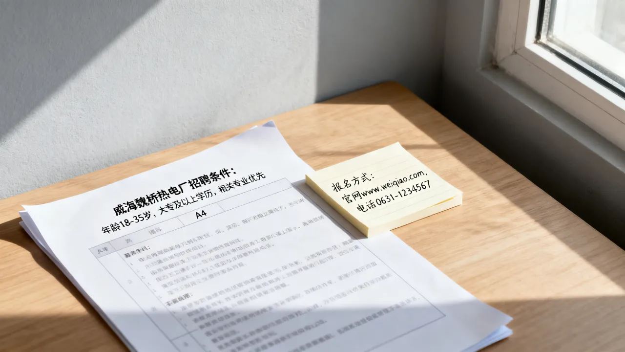 威海魏桥热电厂招聘条件是什么，怎么报名？-图3