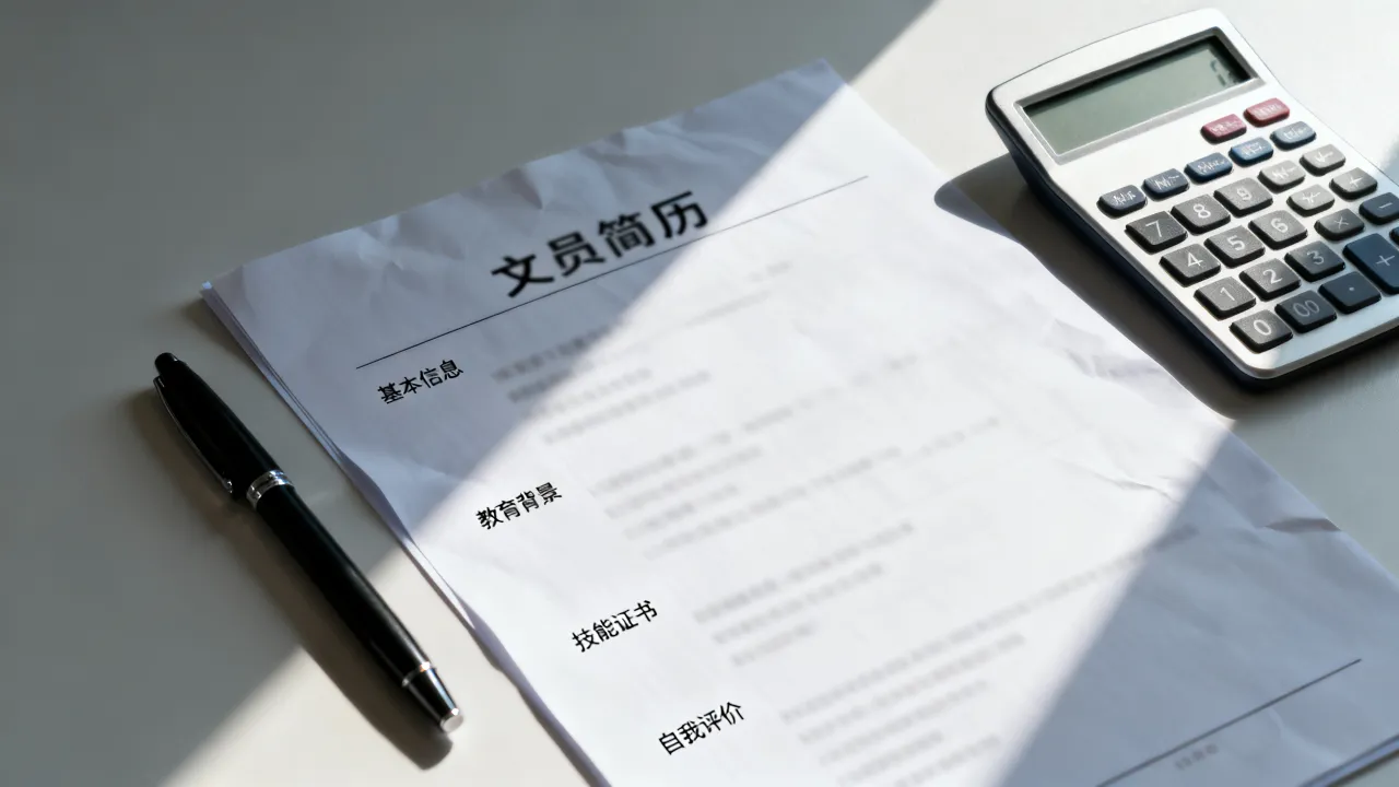 文员怎么填简历,没有经验怎么写才会被录用-图1 文员怎么填简历,没有经验怎么写才会被录用-图1