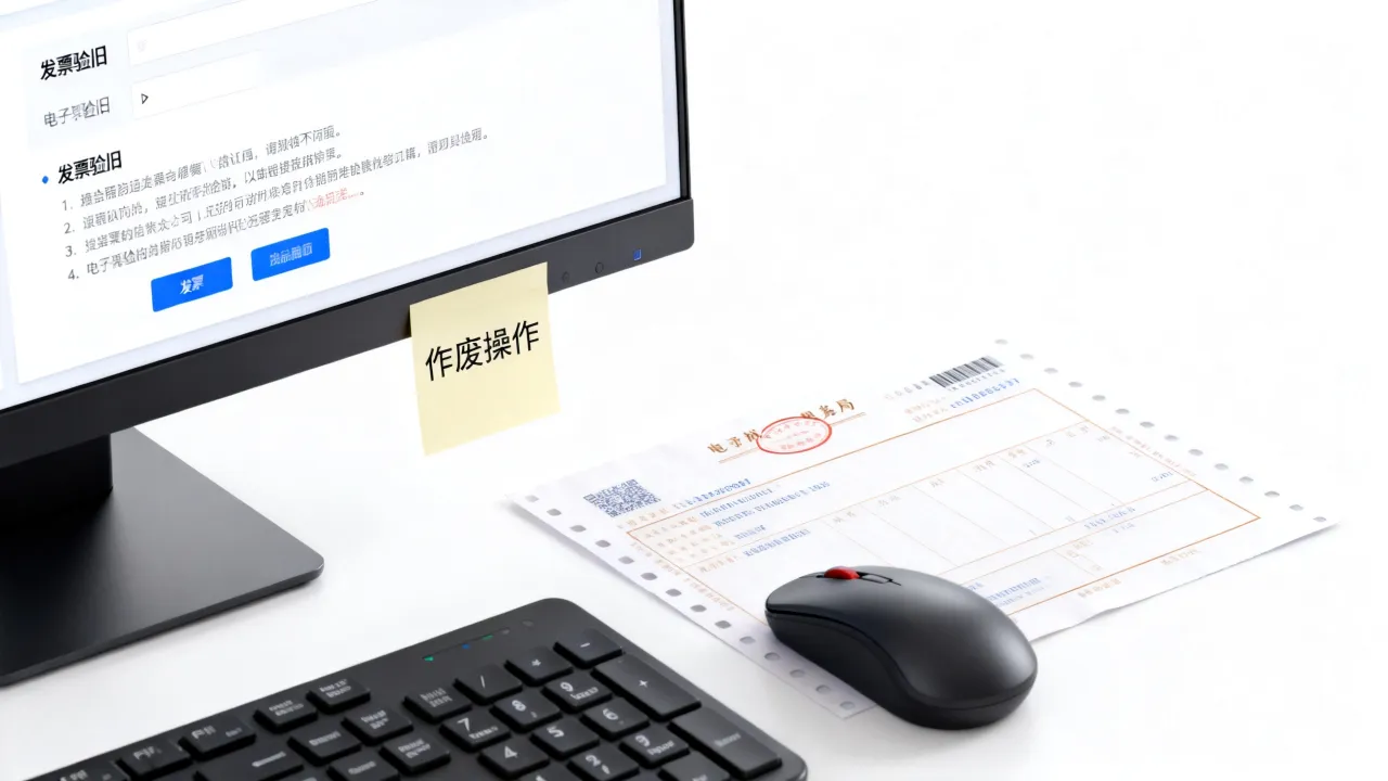 发票验旧如何作废,电子税务局发票验旧作废怎么操作?