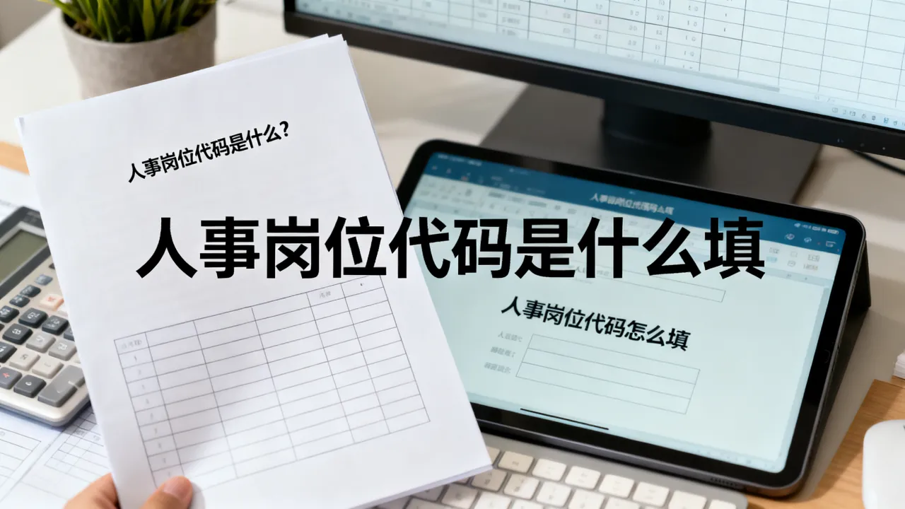 人事岗位代码是什么?人事岗位代码怎么填-图1 人事岗位代码是什么?人事岗位代码怎么填-图1