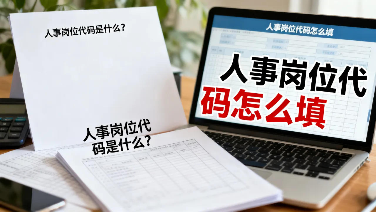 人事岗位代码是什么?人事岗位代码怎么填-图2 人事岗位代码是什么?人事岗位代码怎么填-图2