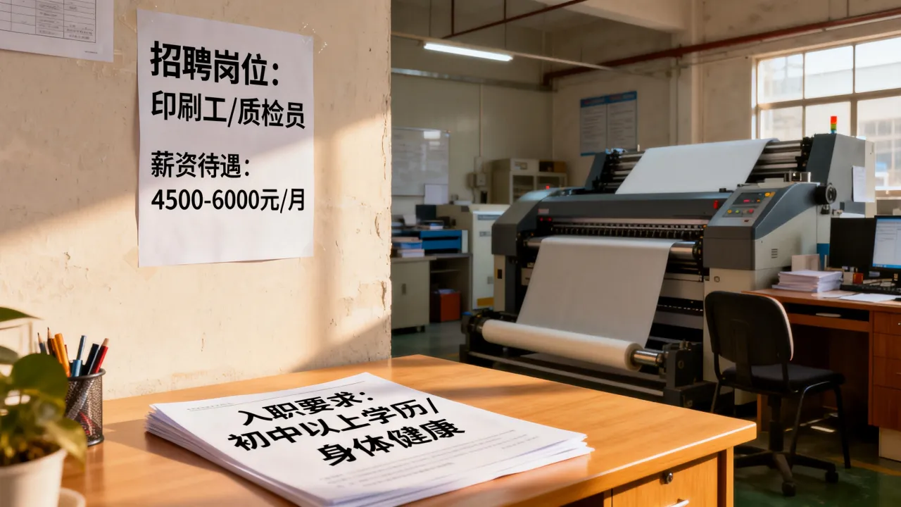 江阴月城彩印厂招聘待遇怎么样,现在还好进去吗?-图1 江阴月城彩印厂招聘待遇怎么样,现在还好进去吗?-图1