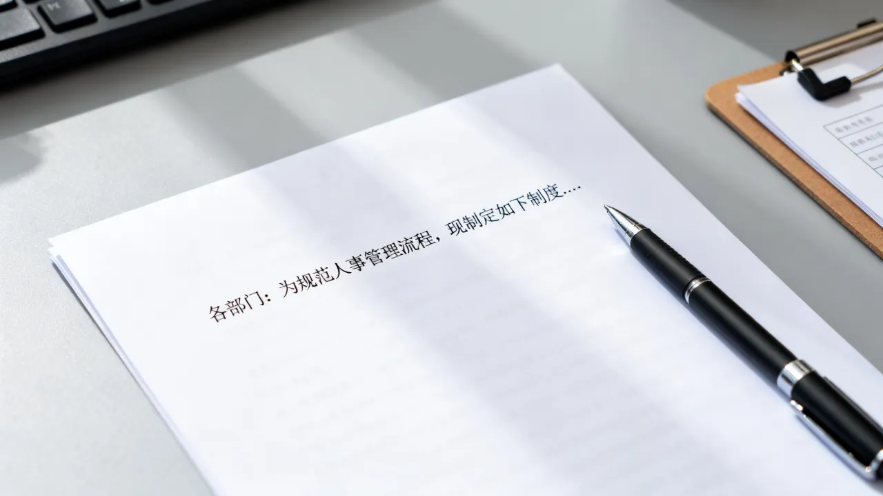 人事公文格式怎么写,人事公文格式模板与标准规范-图1 人事公文格式怎么写,人事公文格式模板与标准规范-图1