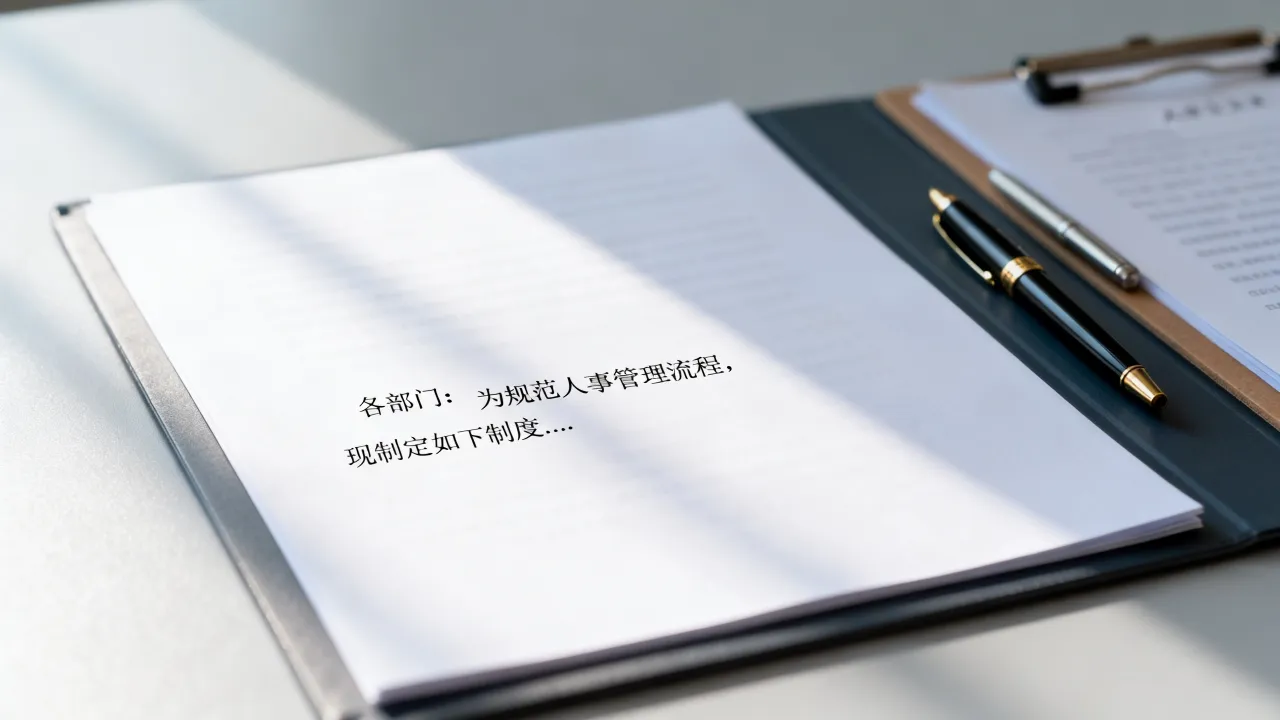 人事公文格式怎么写,人事公文格式模板与标准规范-图2 人事公文格式怎么写,人事公文格式模板与标准规范-图2