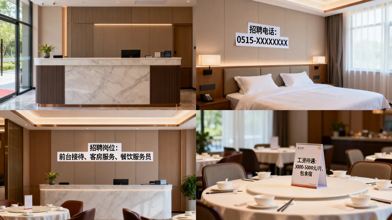 盐城银宝商务酒店招聘哪些岗位,银宝商务酒店招聘电话工资待遇?-图2 盐城银宝商务酒店招聘哪些岗位,银宝商务酒店招聘电话工资待遇?-图2