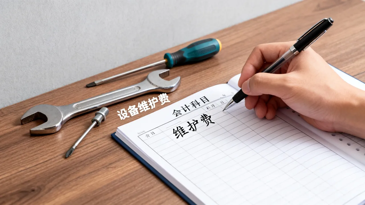 维护费如何做账,企业设备维护费计入什么科目?
