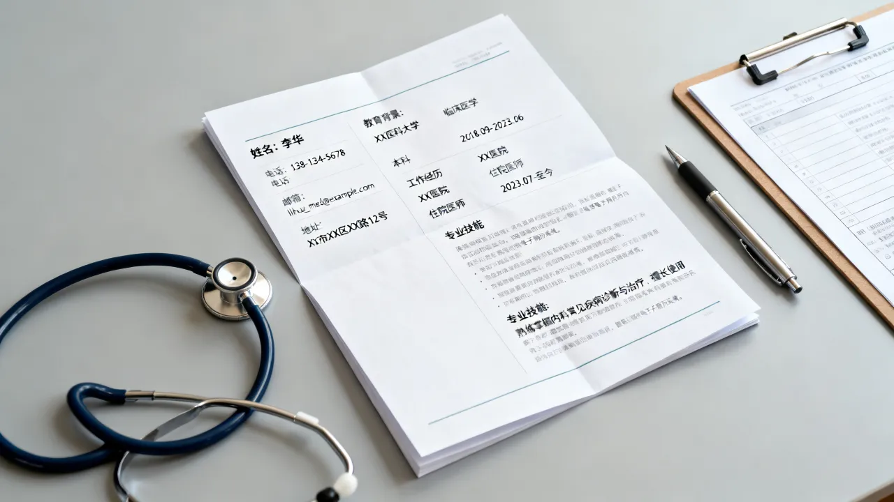 医生简历模板怎么写,医生简历模板免费下载哪个网站好?-图2 医生简历模板怎么写,医生简历模板免费下载哪个网站好?-图2
