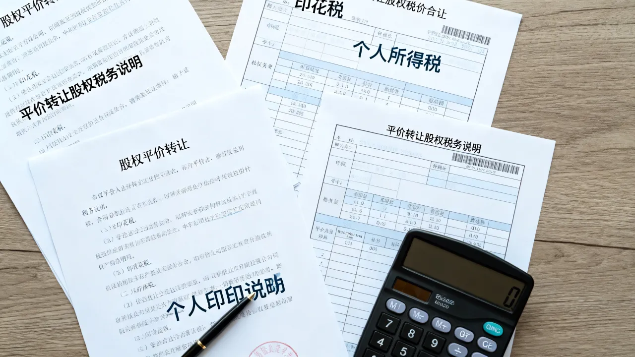 平价转让股权如何交税,平价转让股权要交哪些税-图2 平价转让股权如何交税,平价转让股权要交哪些税-图2