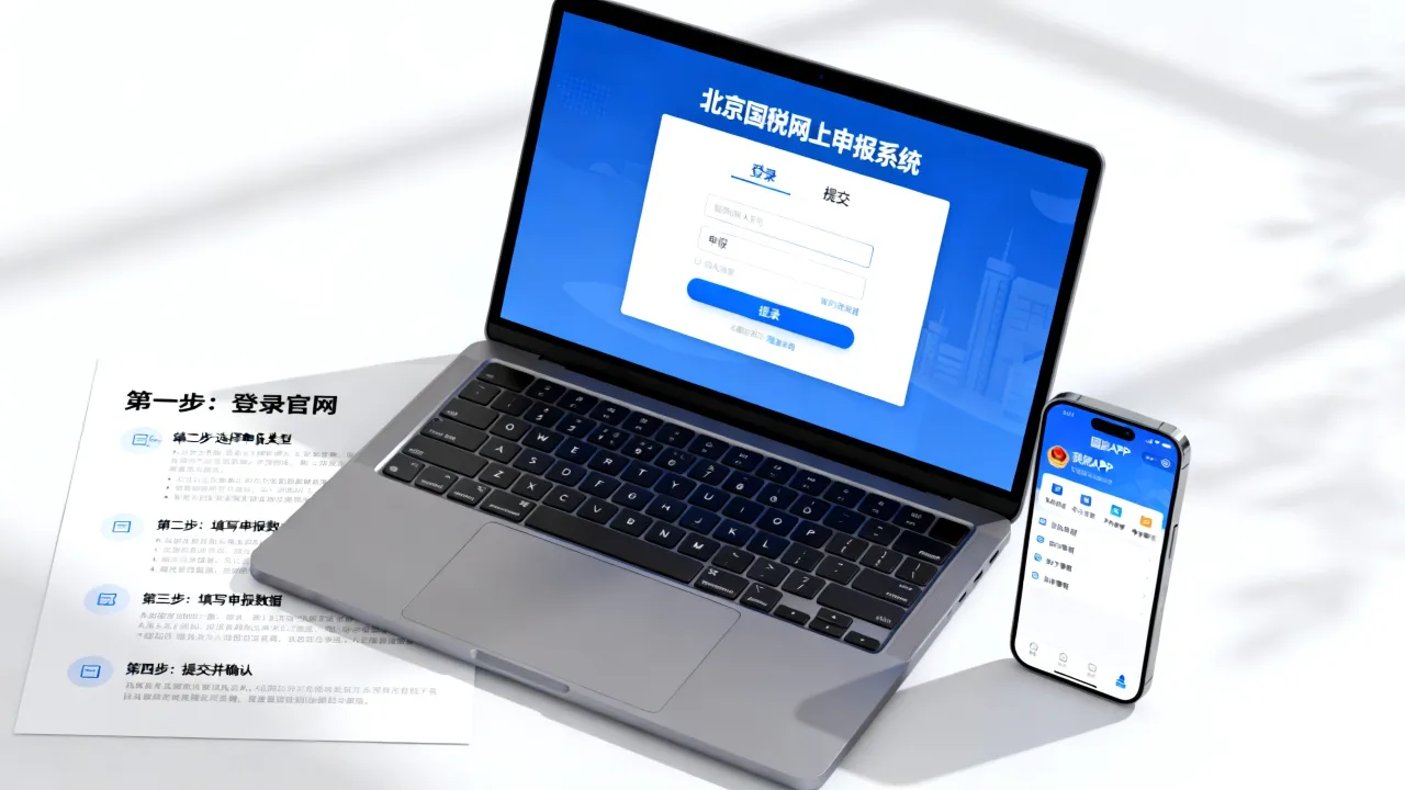 北京国税如何网上申报,网上报税的具体操作流程是什么