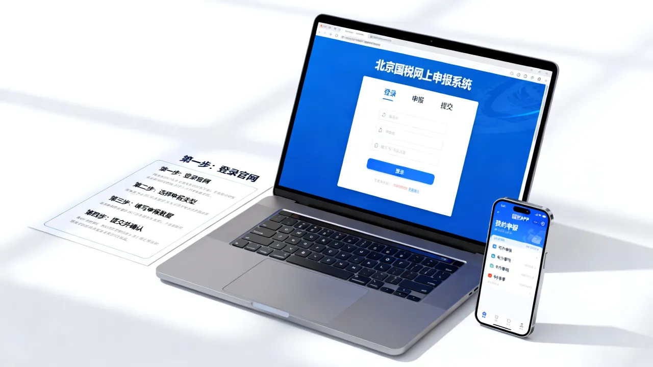 北京国税如何网上申报,网上报税的具体操作流程是什么-图3 北京国税如何网上申报,网上报税的具体操作流程是什么-图3