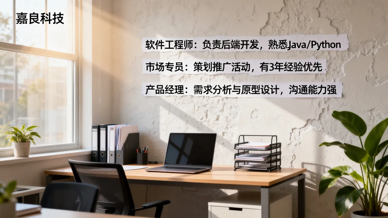 嘉良科技最新招聘信息是什么？嘉良科技招聘岗位有哪些？