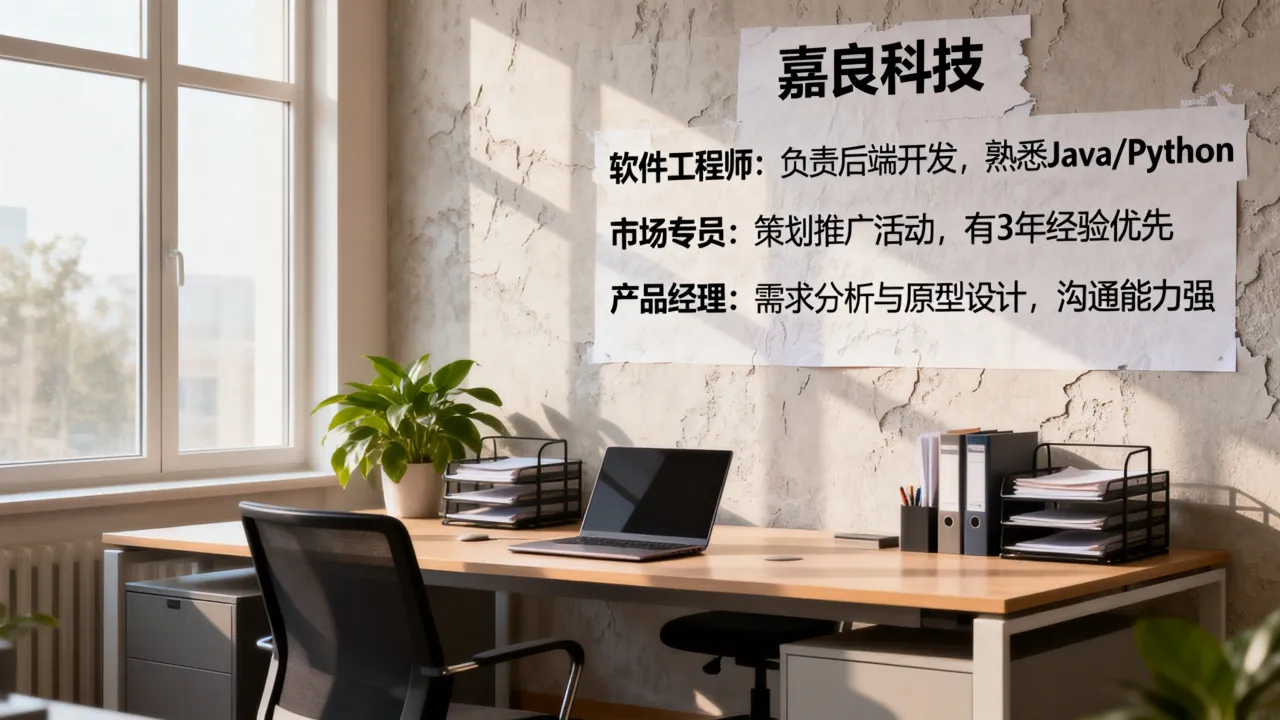 嘉良科技最新招聘信息是什么?嘉良科技招聘岗位有哪些?-图2 嘉良科技最新招聘信息是什么?嘉良科技招聘岗位有哪些?-图2