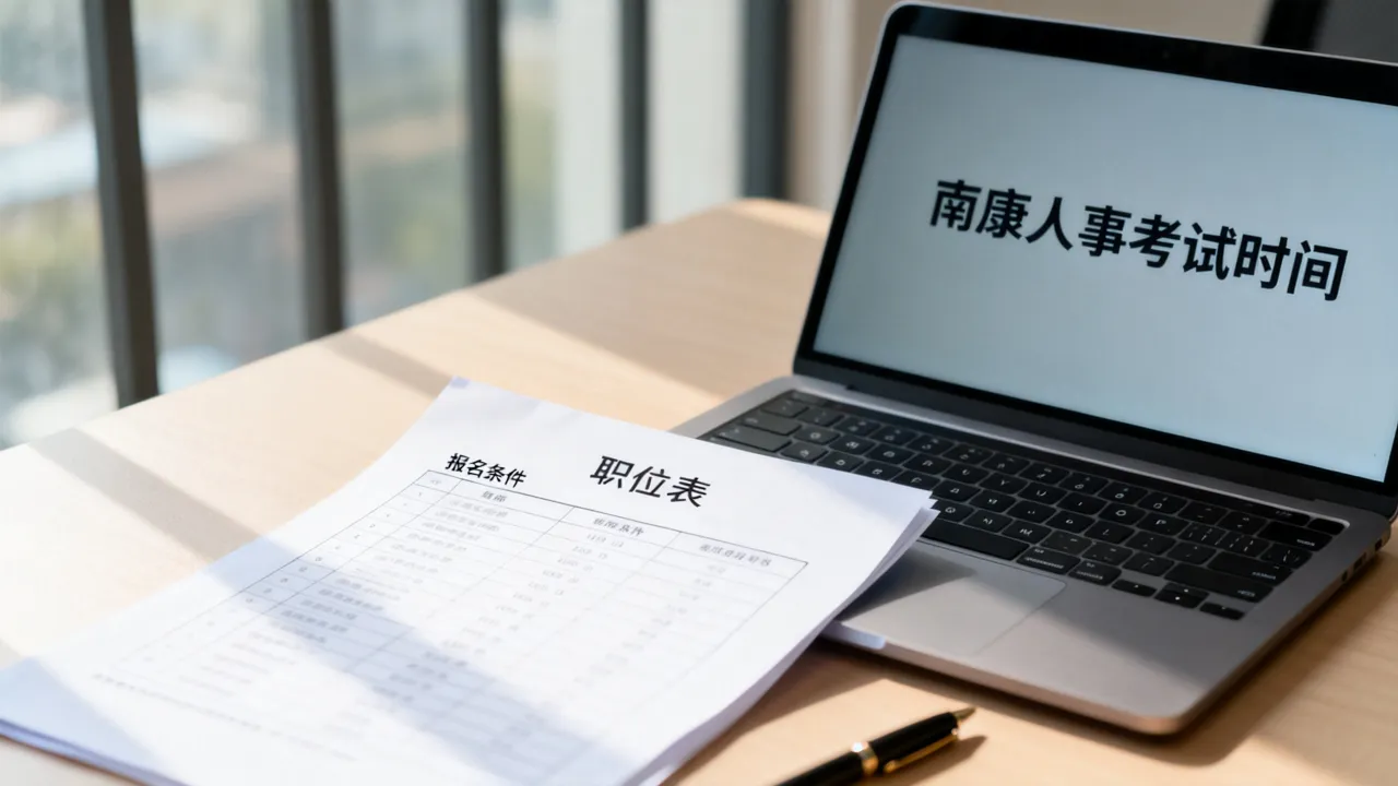 南康人事考试时间是什么时候？如何查看职位表报名条件