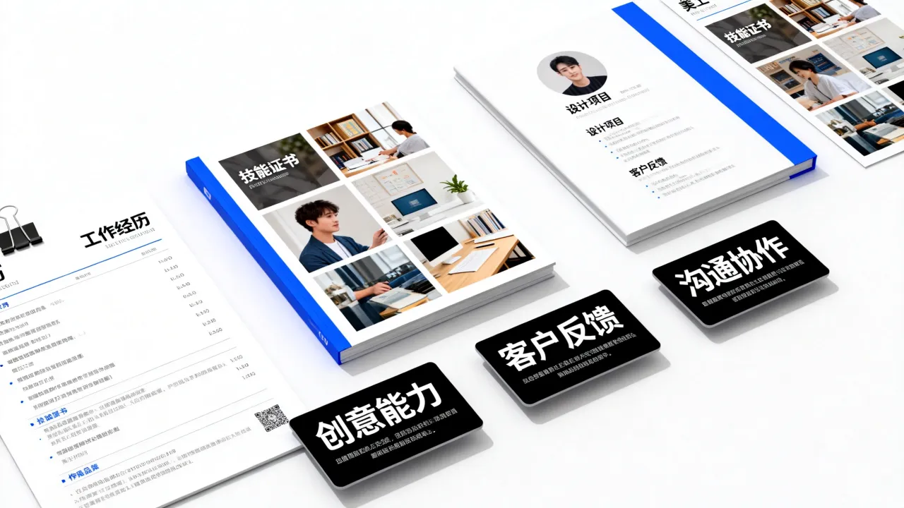 美工简历怎么填才吸引人,应聘作品集模板,个人优势怎么写-图3 美工简历怎么填才吸引人,应聘作品集模板,个人优势怎么写-图3