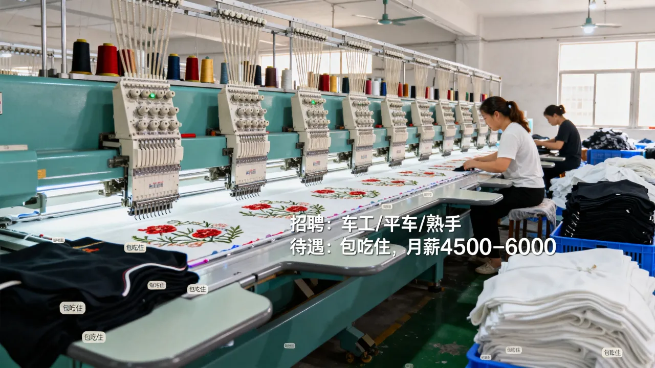 清远市绣花厂招聘最新信息有哪些，清远绣花厂招工待遇怎么样