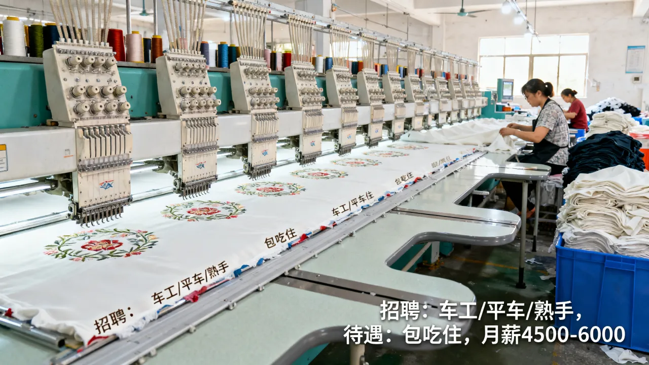 清远市绣花厂招聘最新信息有哪些,清远绣花厂招工待遇怎么样-图2 清远市绣花厂招聘最新信息有哪些,清远绣花厂招工待遇怎么样-图2