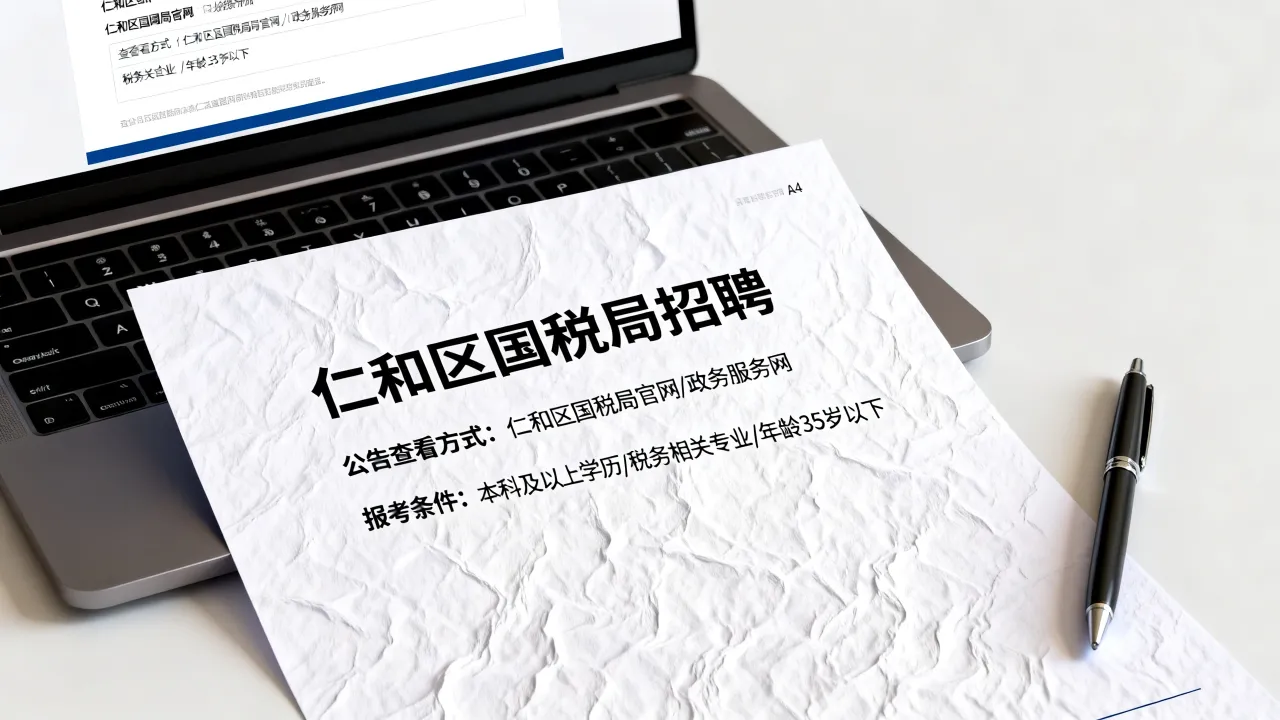 仁和区国税局招聘公告在哪看?报考条件有哪些?