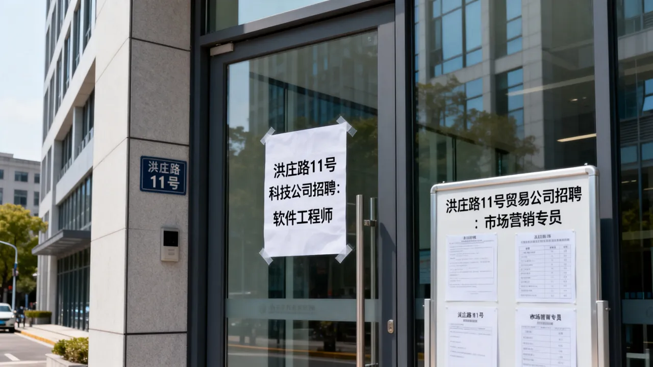 洪庄路11号招聘信息是真的吗,洪庄路11号有哪些公司在招聘-图2 洪庄路11号招聘信息是真的吗,洪庄路11号有哪些公司在招聘-图2