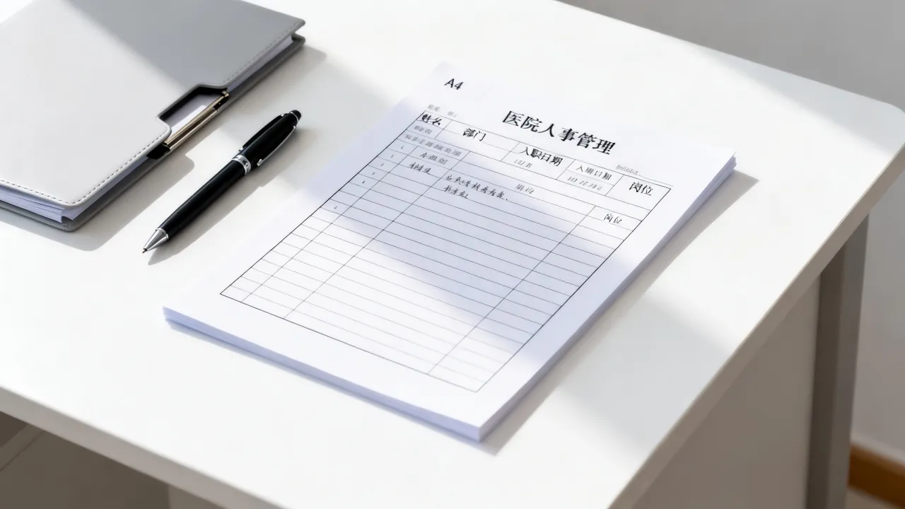 医院人事表格怎么制作?医院人事管理表格模板哪里下载-图3 医院人事表格怎么制作?医院人事管理表格模板哪里下载-图3