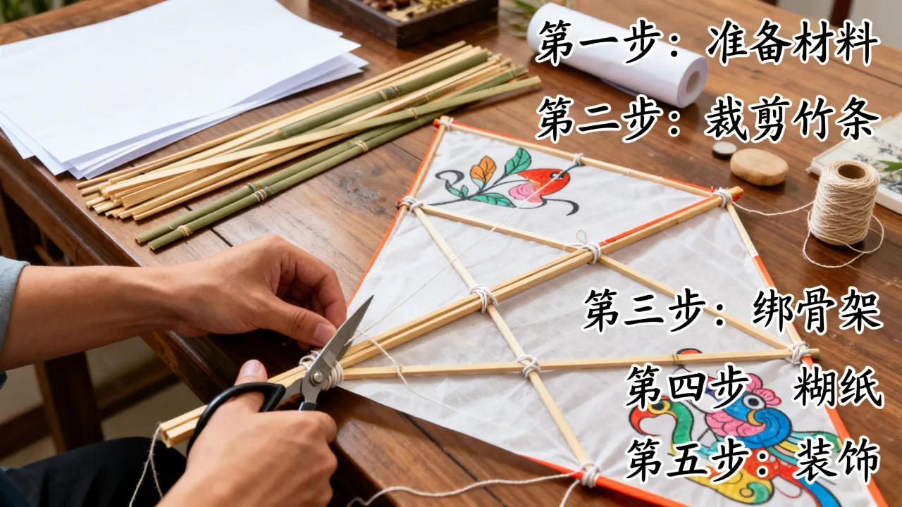 怎么折风筝作文？写风筝制作步骤的作文有哪些技巧？-图3