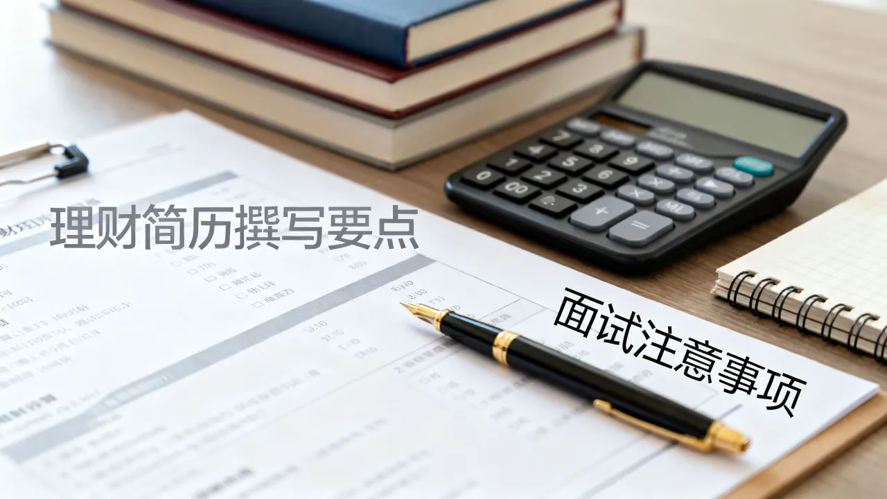 理财简历怎么写,面试理财岗位需要注意哪些要点?-图2 理财简历怎么写,面试理财岗位需要注意哪些要点?-图2