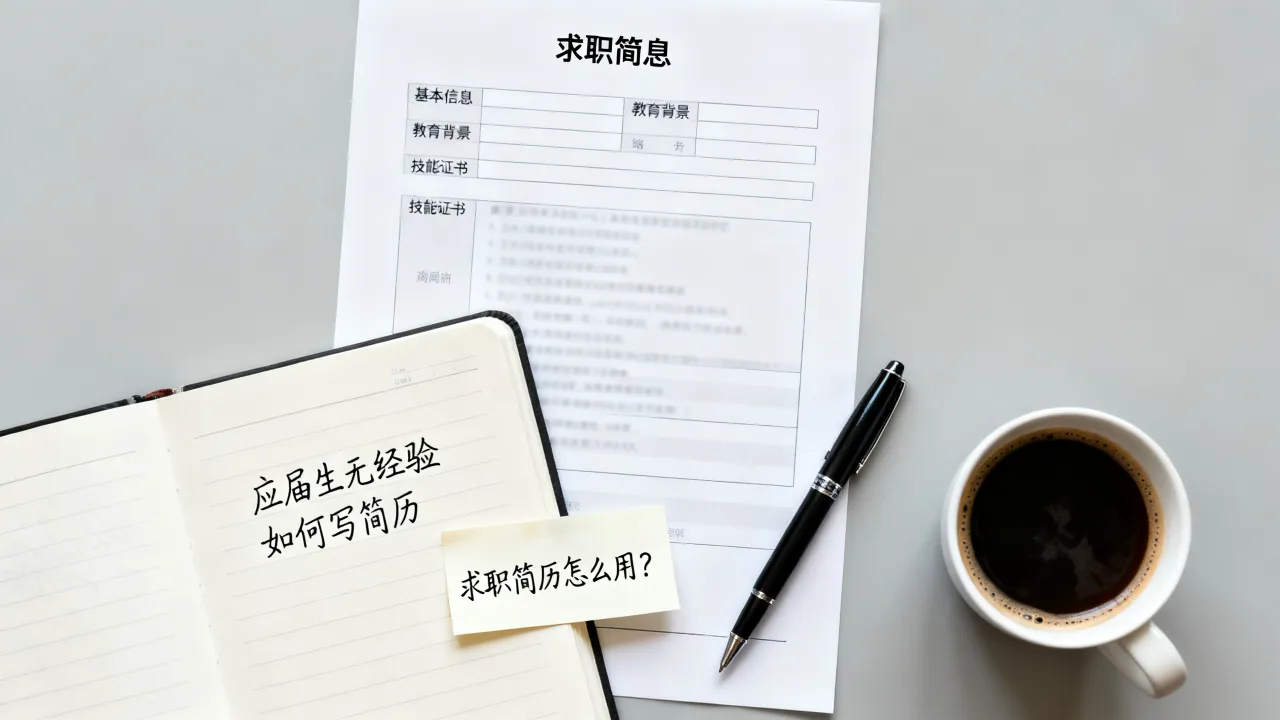 求职简历怎么用？应届生无经验如何写？
