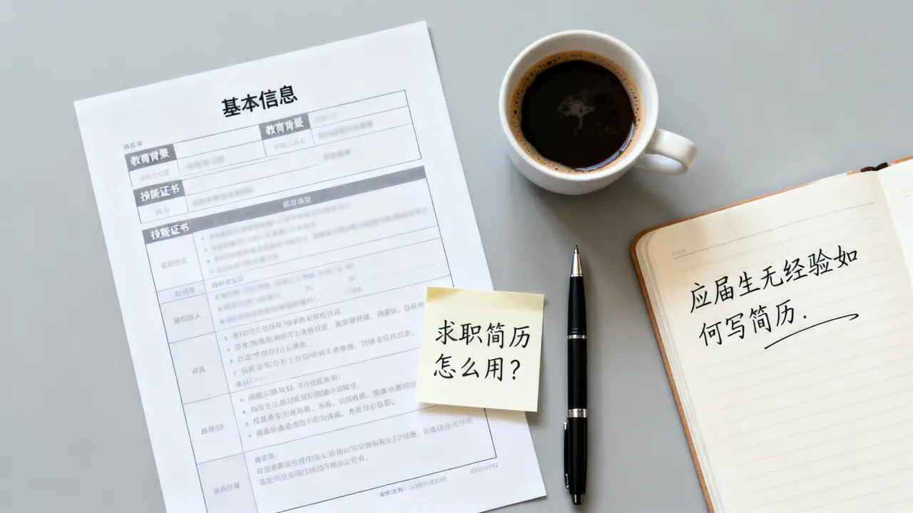 求职简历怎么用?应届生无经验如何写?-图2 求职简历怎么用?应届生无经验如何写?-图2