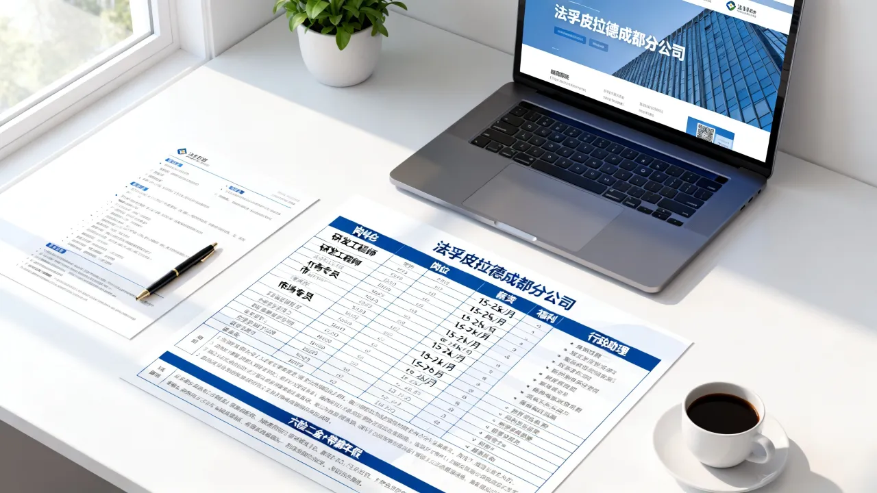 法孚皮拉德成都招聘有哪些岗位?薪资待遇如何,值得去吗?-图2 法孚皮拉德成都招聘有哪些岗位?薪资待遇如何,值得去吗?-图2