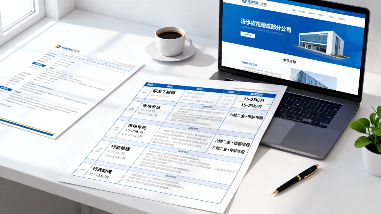 法孚皮拉德成都招聘有哪些岗位?薪资待遇如何,值得去吗?-图3 法孚皮拉德成都招聘有哪些岗位?薪资待遇如何,值得去吗?-图3