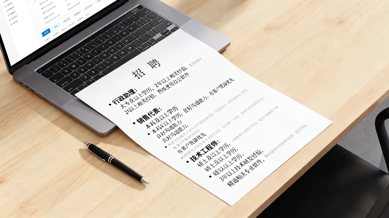 平凉世博伟业招聘启事有哪些岗位?世博伟业招聘条件要求是什么?-图2 平凉世博伟业招聘启事有哪些岗位?世博伟业招聘条件要求是什么?-图2