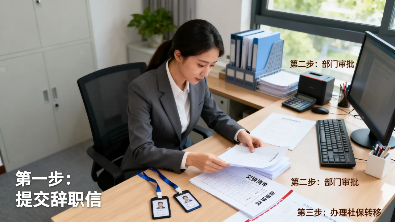 辞职人事手续怎么办理?离职手续流程有哪些?-图3 辞职人事手续怎么办理?离职手续流程有哪些?-图3