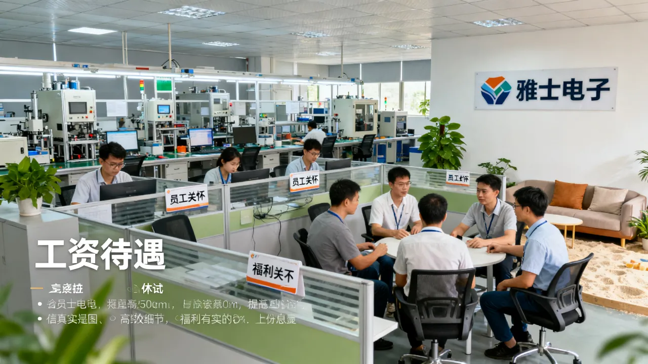 东莞雅士电子怎么样，工资待遇和工作环境好不好？-图3
