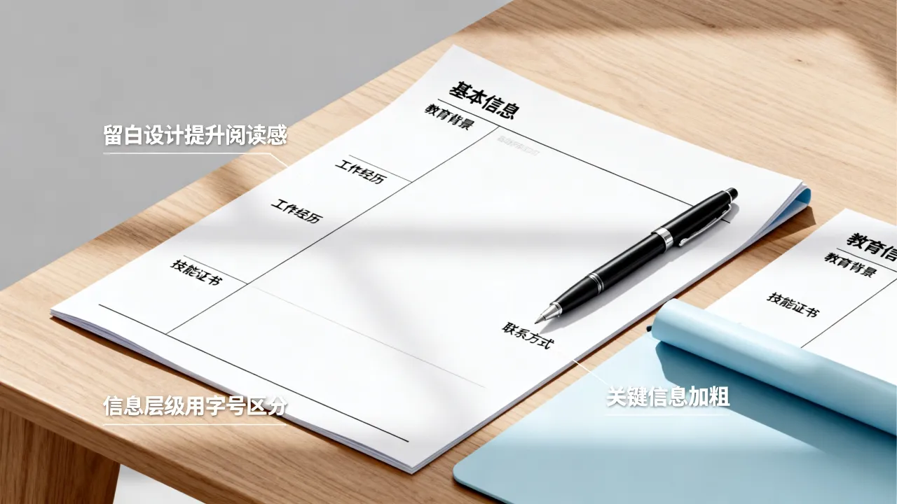 简历怎么排班好看,简历排版制作有哪些技巧?-图2 简历怎么排班好看,简历排版制作有哪些技巧?-图2