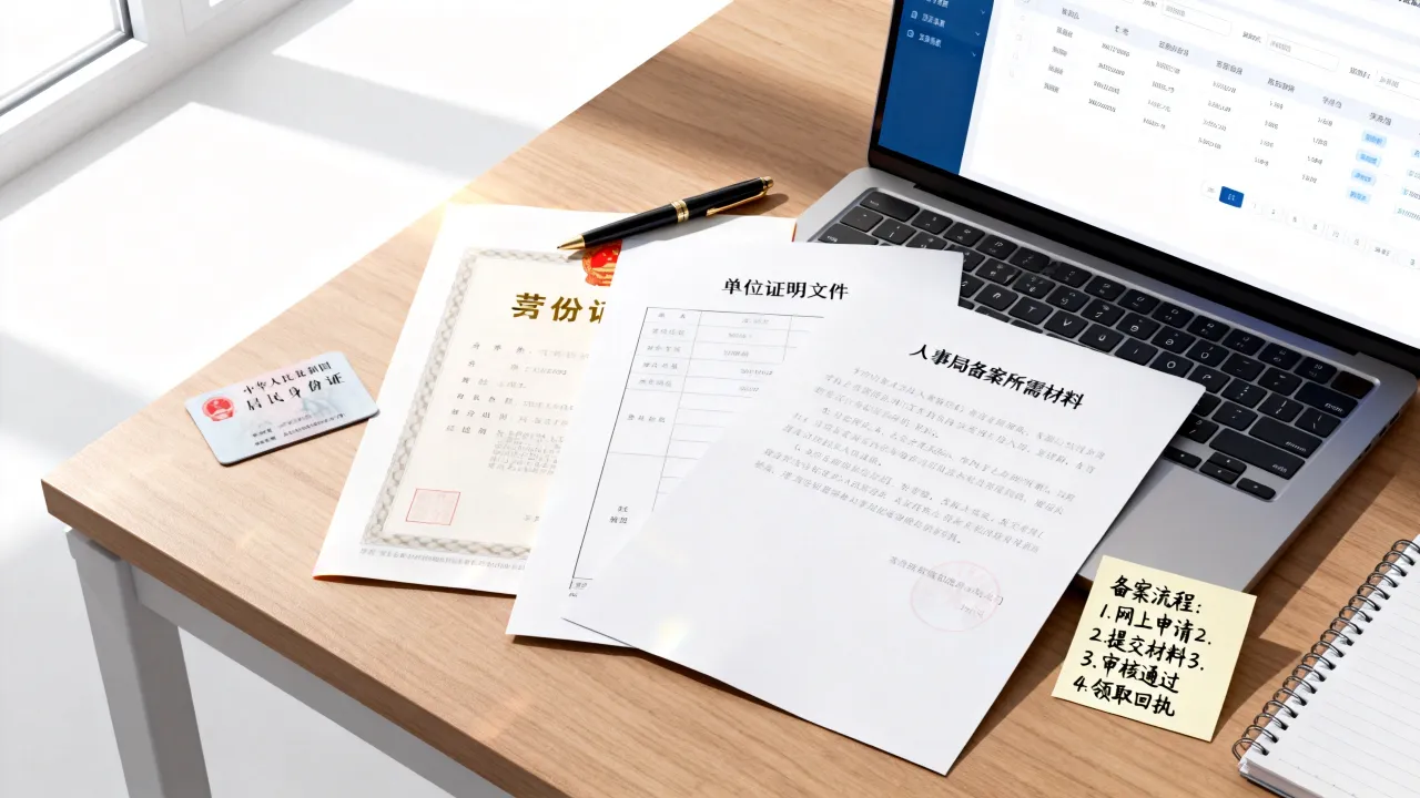 人事局备案怎么办理?人事局备案需要什么材料流程?