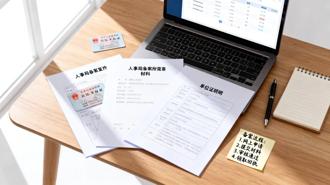 人事局备案怎么办理?人事局备案需要什么材料流程?-图2 人事局备案怎么办理?人事局备案需要什么材料流程?-图2