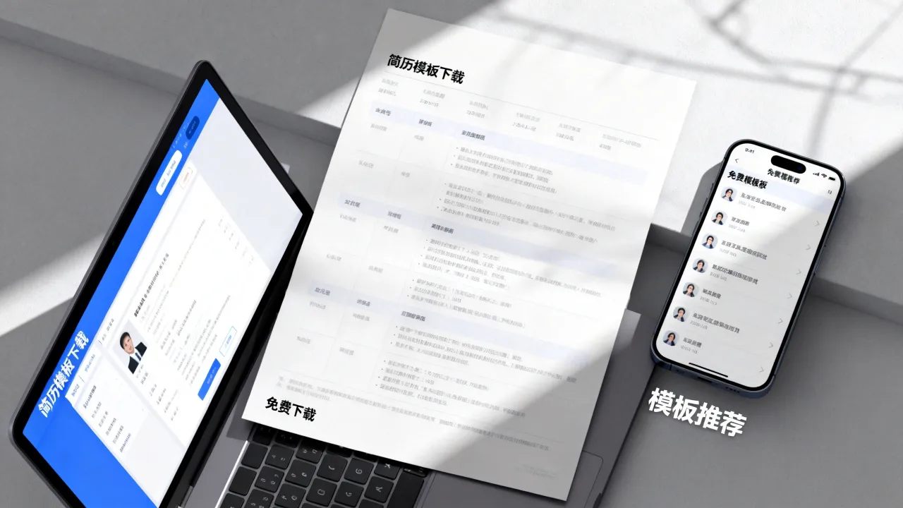 简历模板怎么找找,有哪些免费下载渠道?-图2 简历模板怎么找找,有哪些免费下载渠道?-图2