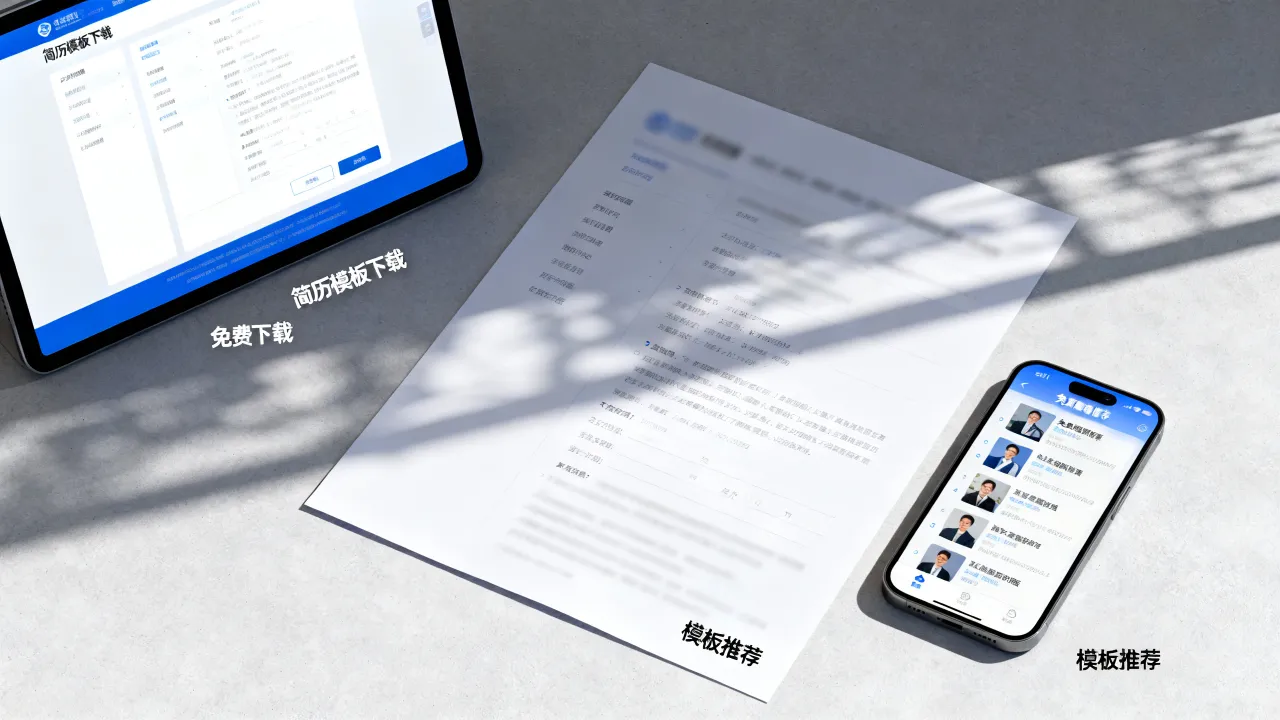 简历模板怎么找找,有哪些免费下载渠道?-图3 简历模板怎么找找,有哪些免费下载渠道?-图3